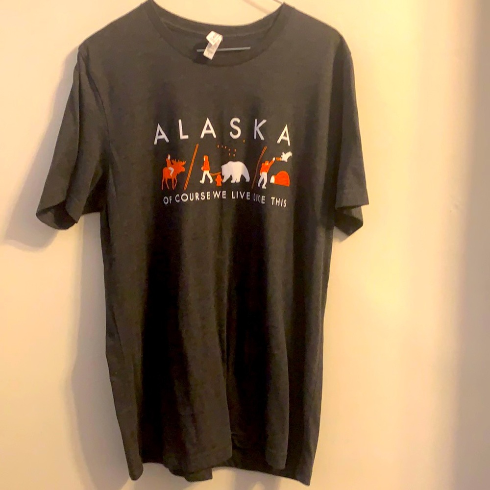 Alaska print t shirt